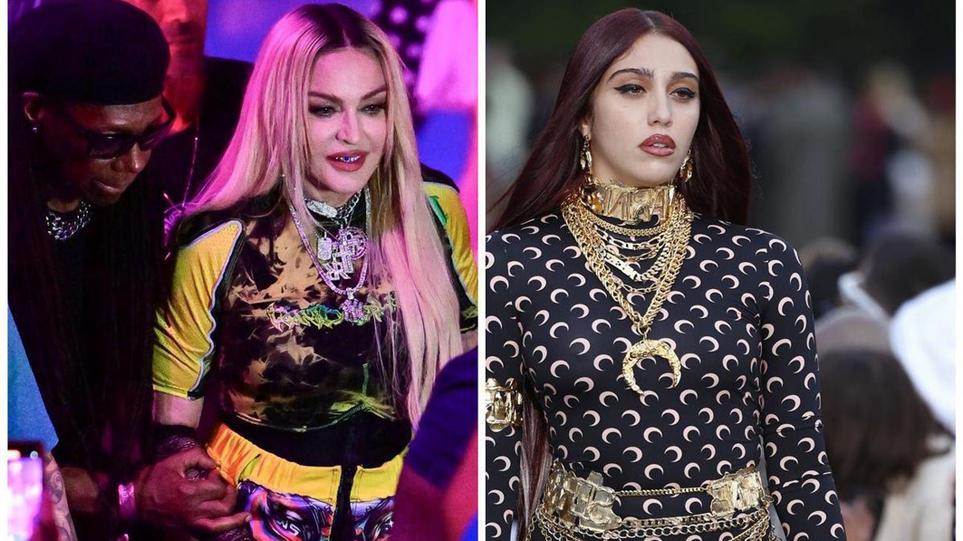 Madonna and her daughter Lourdes Leon spotted partying at New York Fashion Week