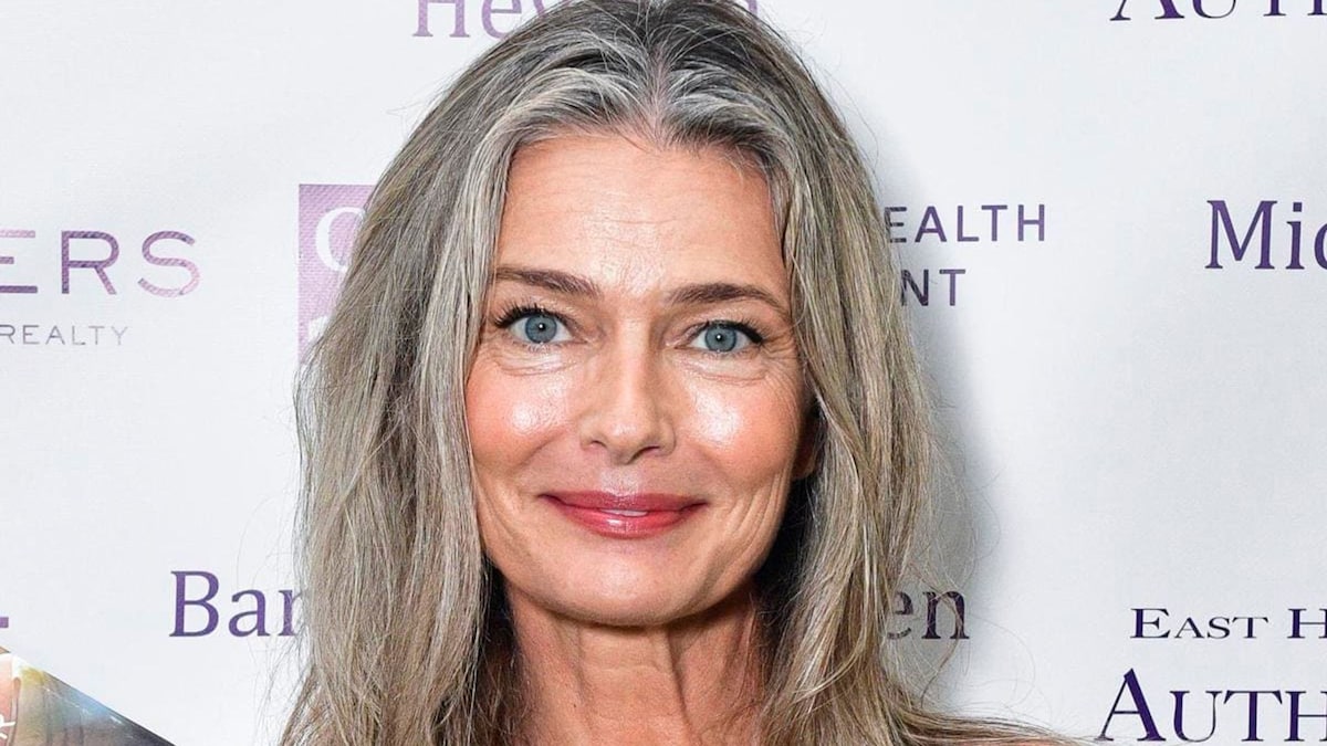 Paulina Porizkova, 58 drops her skincare routine