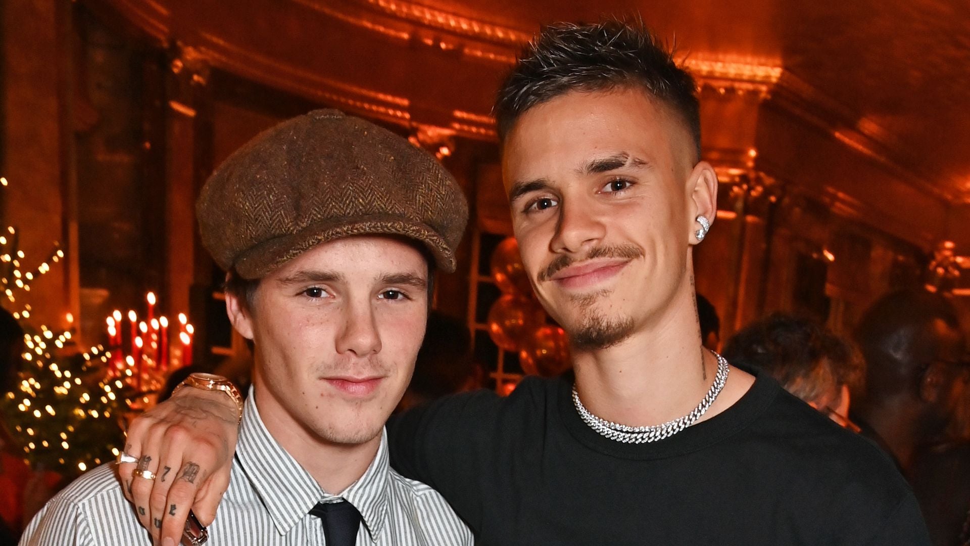 Cruz Beckham breaks silence on rumored feud between Romeo and Brooklyn