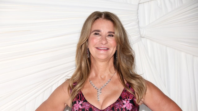 Melinda French Gates attends the Clooney Foundation for Justice's The Albies at New York Public Library on September 26, 2024 in New York City. 