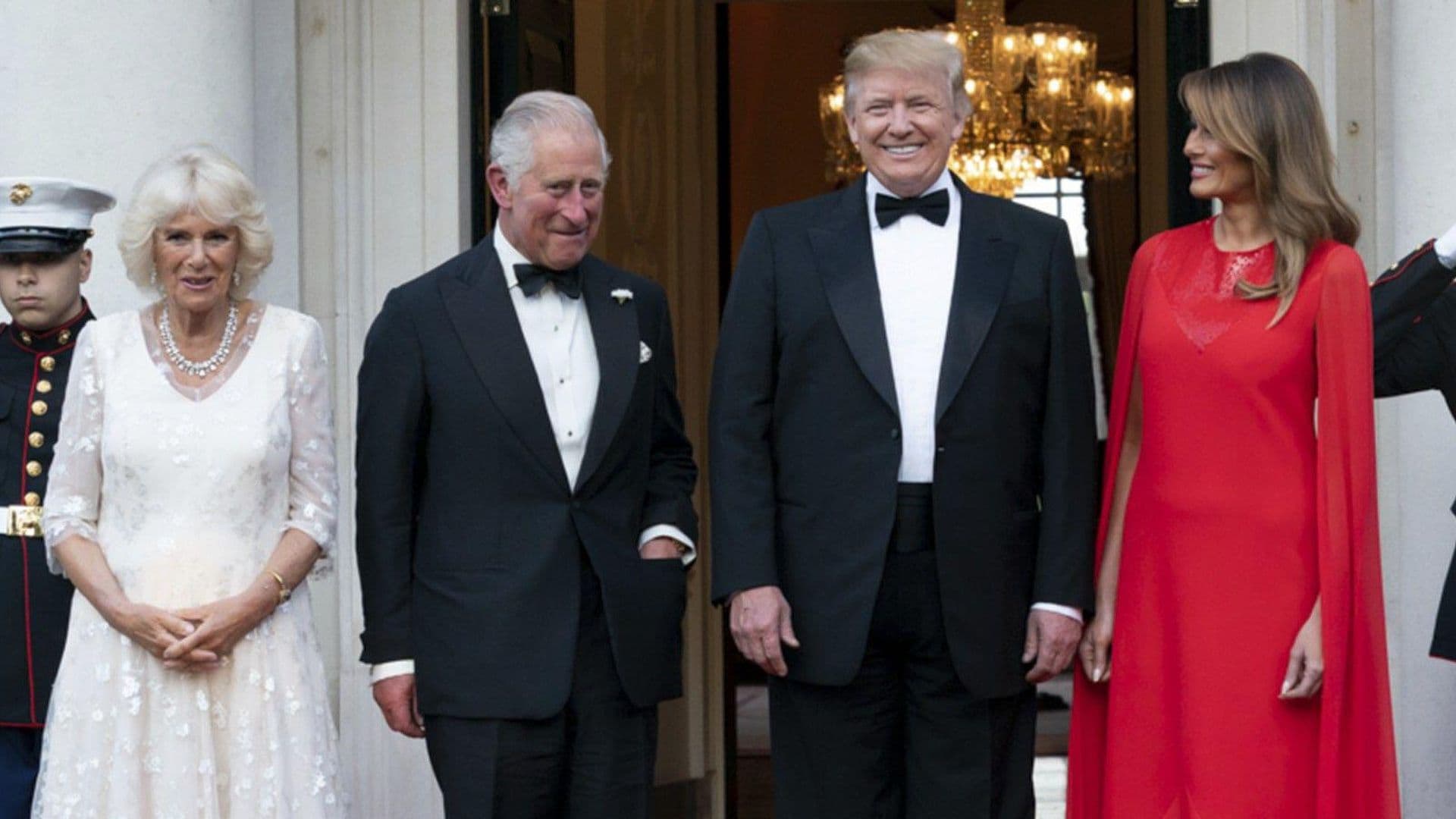 President Donald Trump says he's a 'big fan' of this British royal