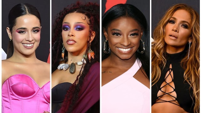 MTV VMA's 2021: Get the looks of Camila Cabello, Doja Cat, Simone Biles, and Jennifer Lopez