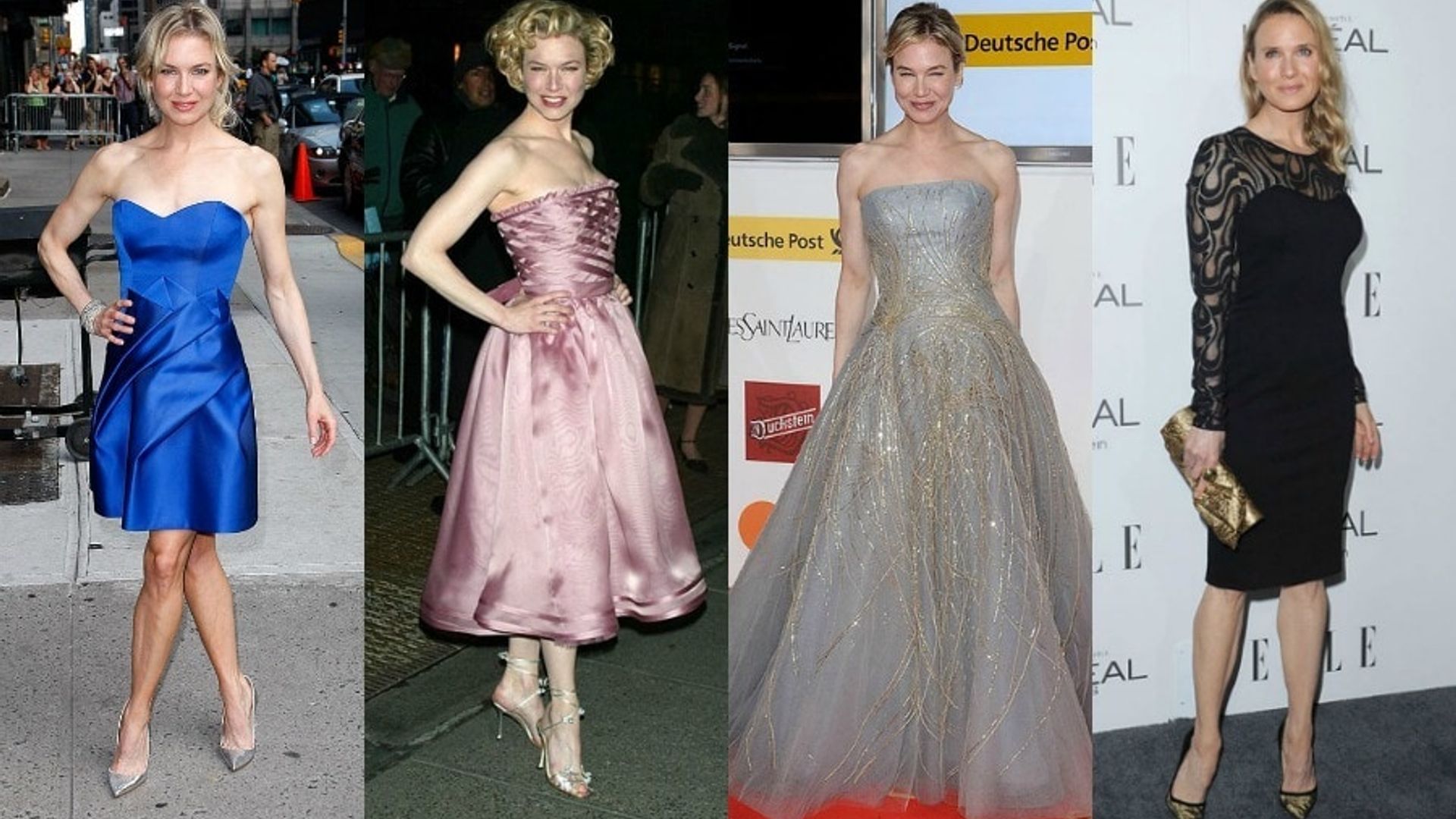 Renee Zellweger: 20 years of Hollywood red carpet looks