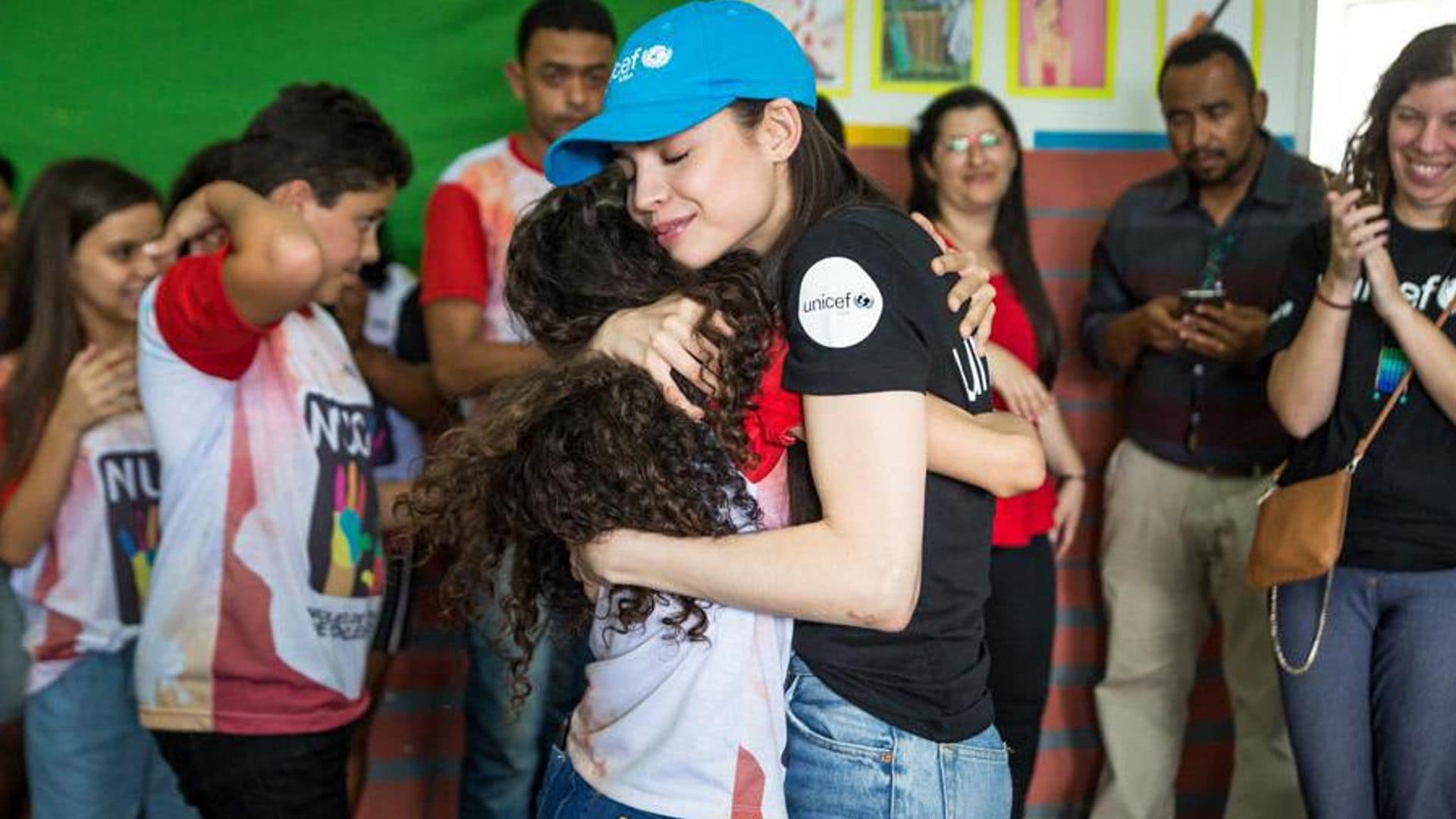 Sofia Carson champions female education in powerful message