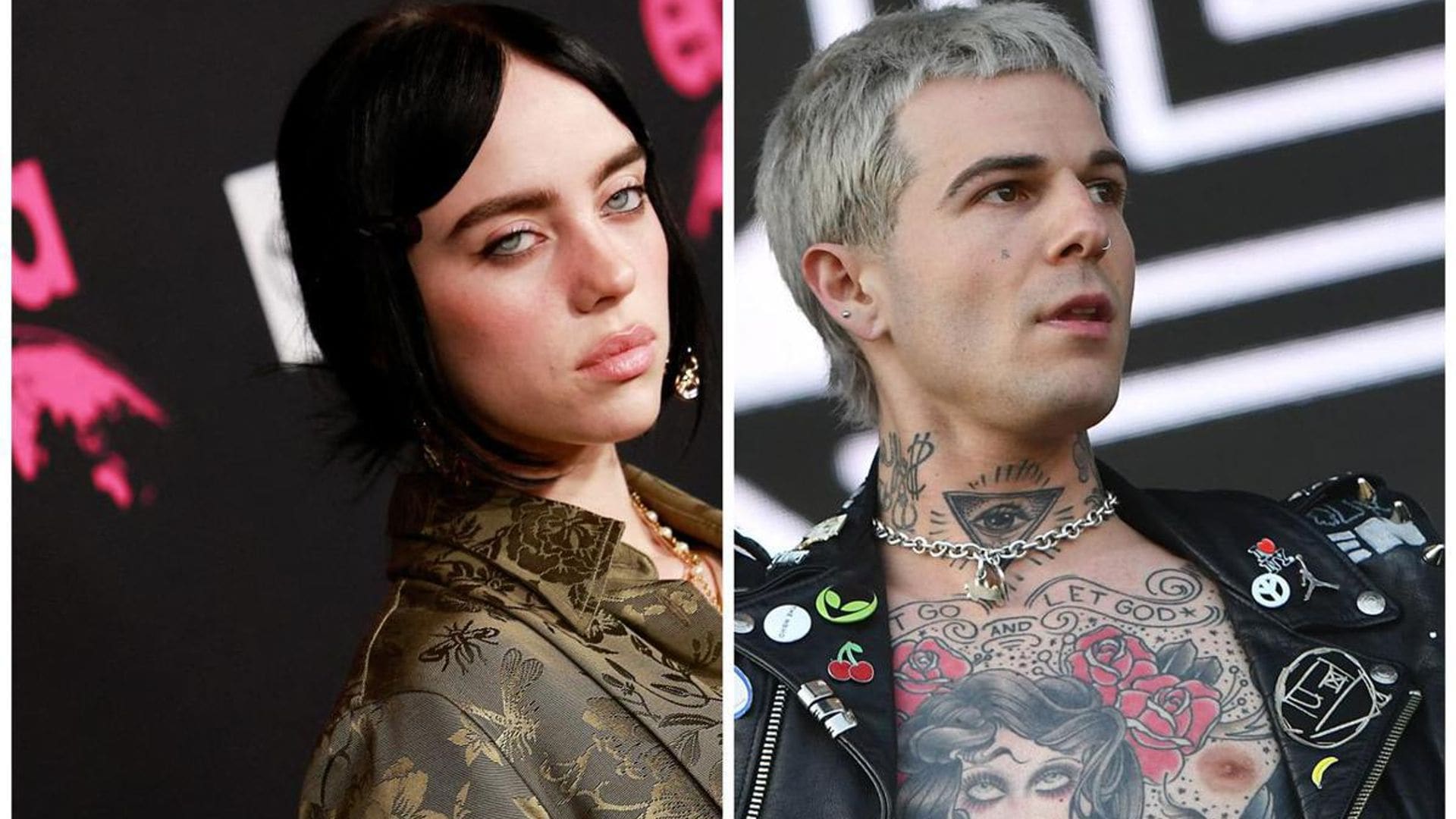 Billie Eilish and boyfriend Jesse Rutherford poke fun at age gap with bizarre Halloween costumes