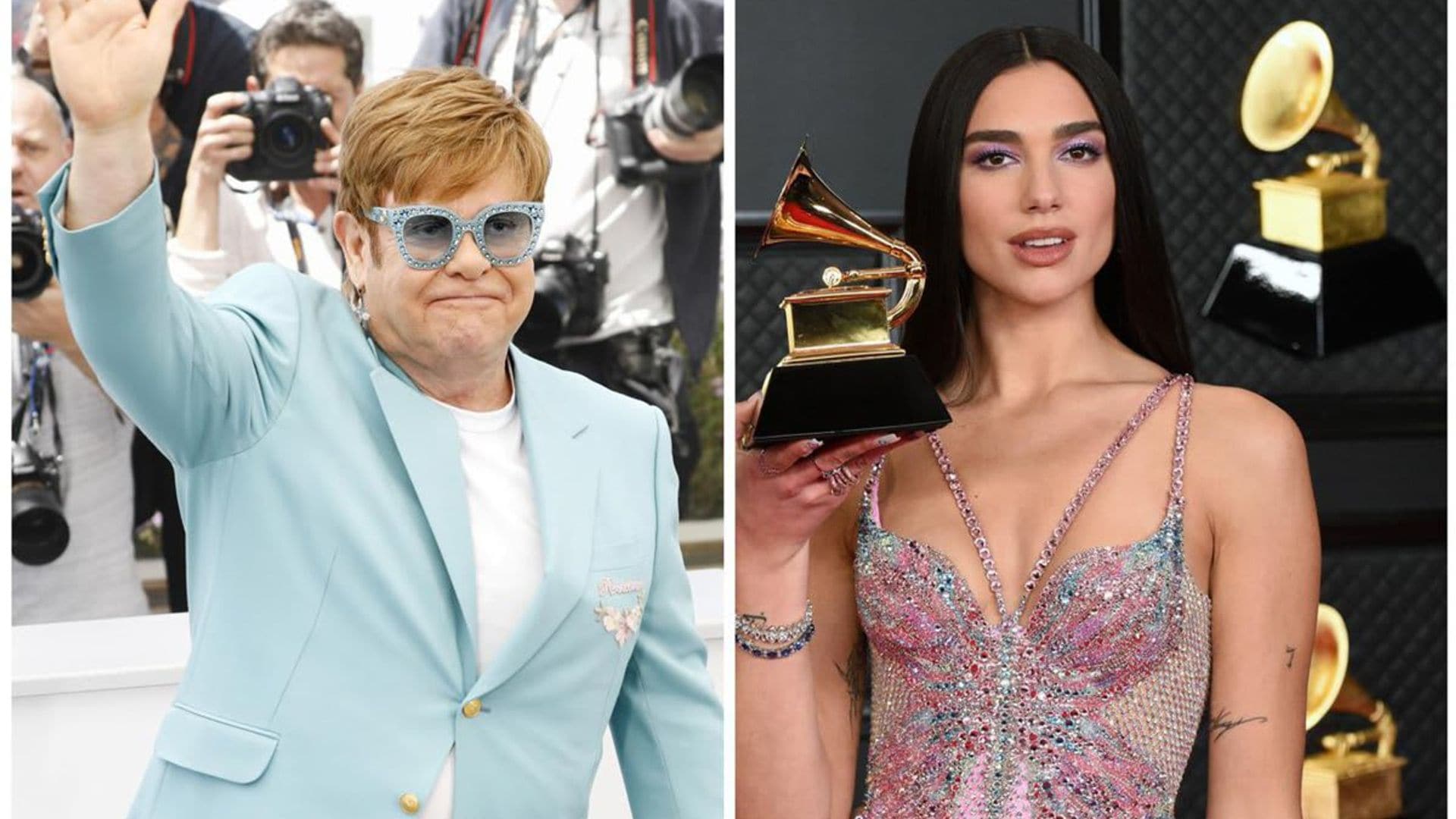 Dua Lipa teams up with Elton John for Oscars pre-party special