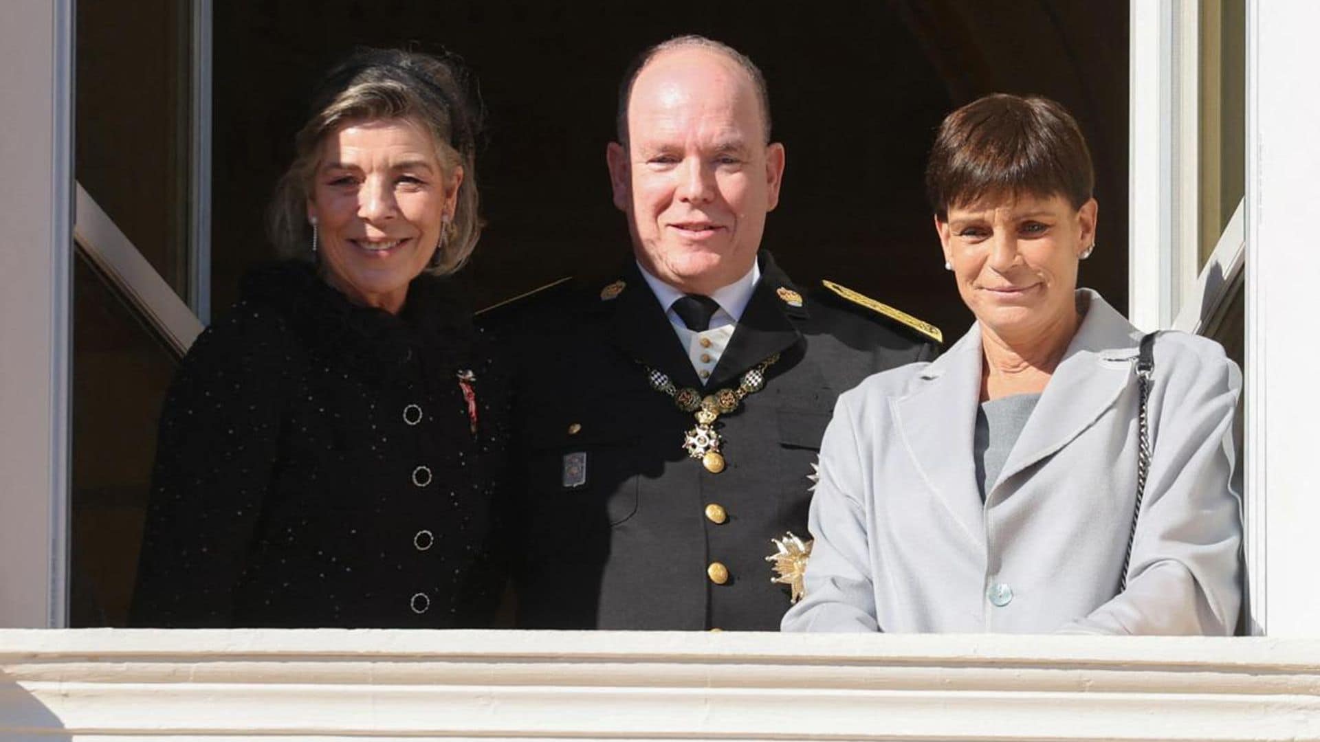 Prince Albert and royals step out following arrival of new family member