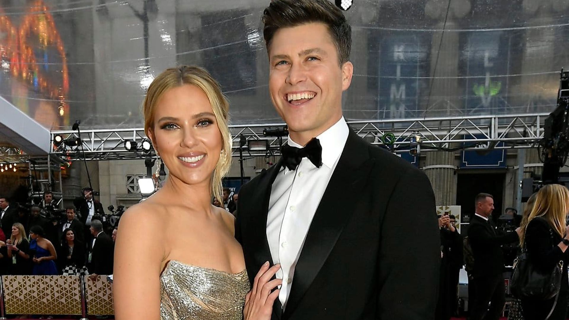 Colin Jost finally confirms that Scarlett Johansson is pregnant after months of keeping it a secret