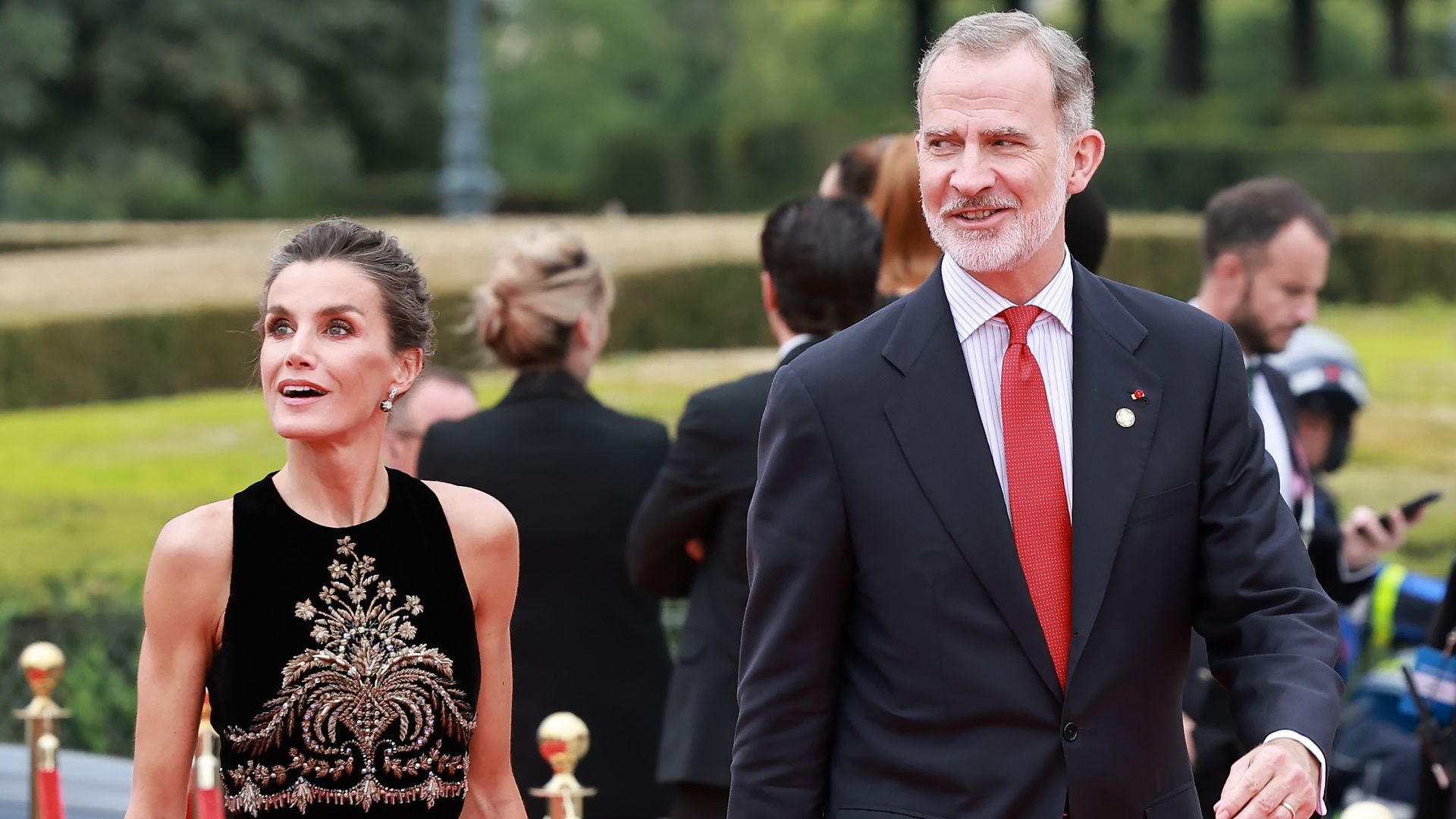 Queen Letizia, Queen Mary and more royals bring the glamour to Paris ahead of the 2024 Olympics: Photos