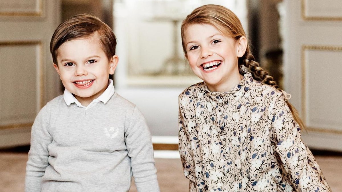 Princess Estelle and Prince Oscar are cute as can ‘bee’ in beekeeping suits