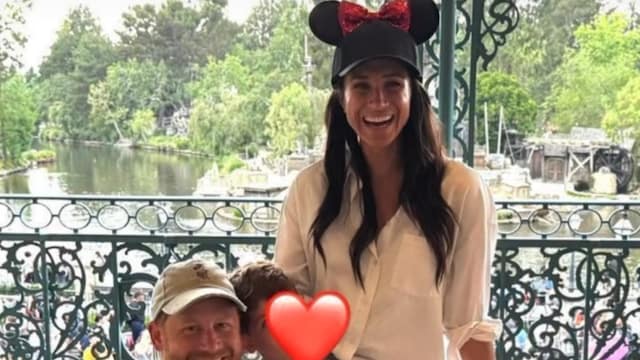 Meghan Markle, Prince Harry kids visit Disneyland