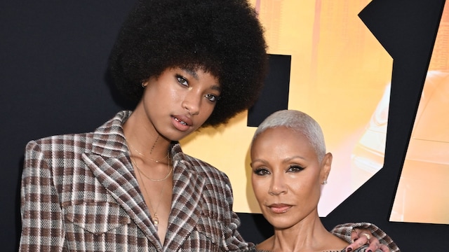 Willow Smith and Jada Pinkett Smith at the premiere of "Bad Boys: Ride or Die" 