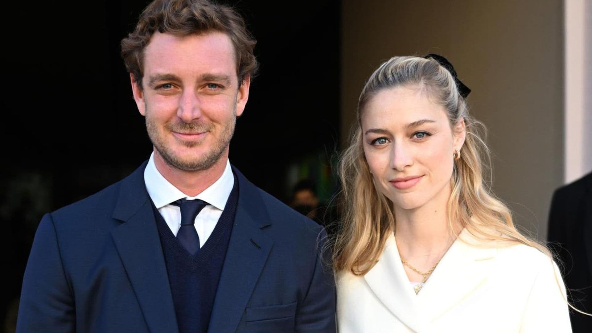 Beatrice Borromeo and Pierre Casiraghi make a stylish pair in Paris