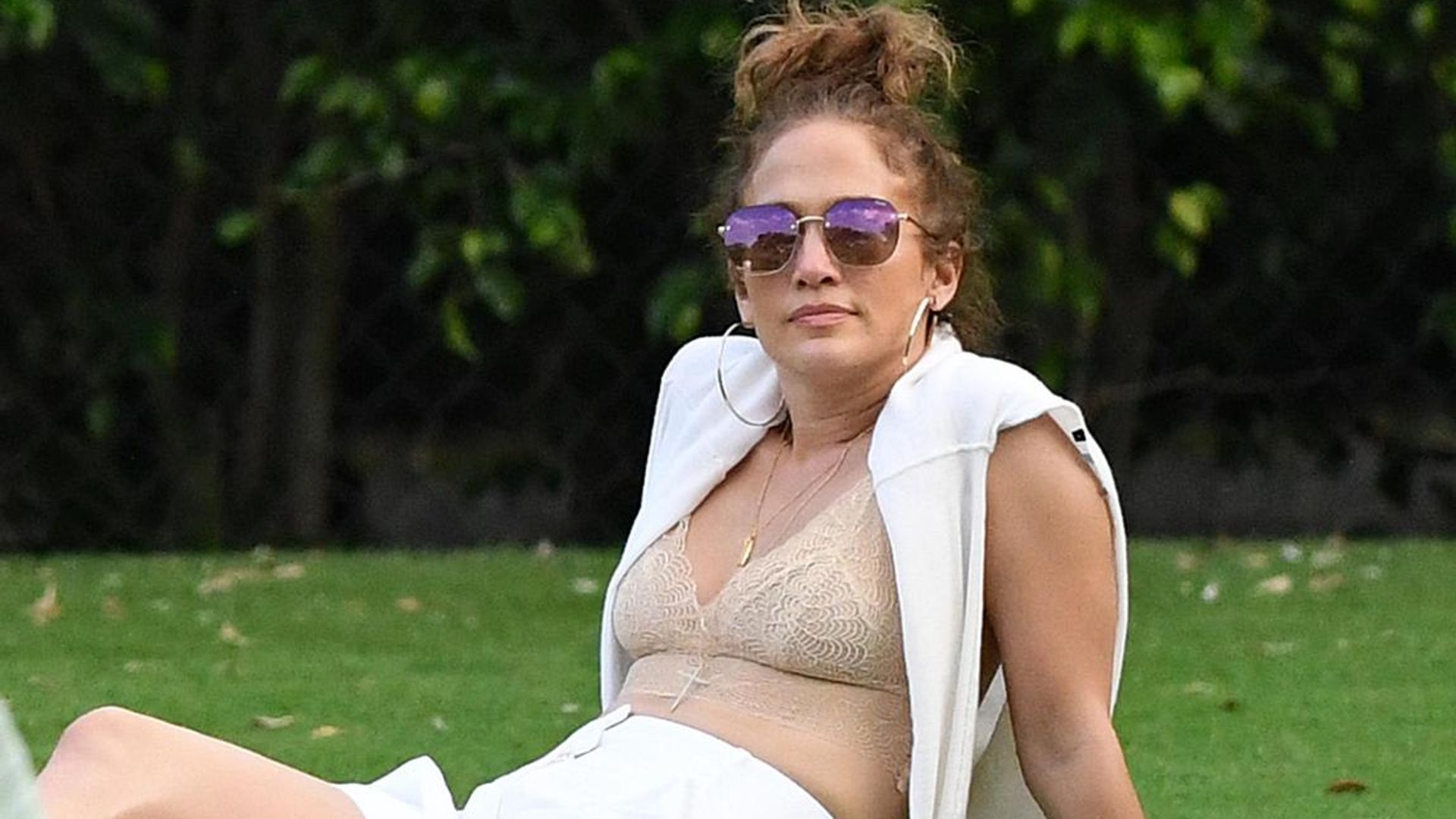 JLo and A-Rod joined by his ex-wife at epic social distancing party for daughter Ella