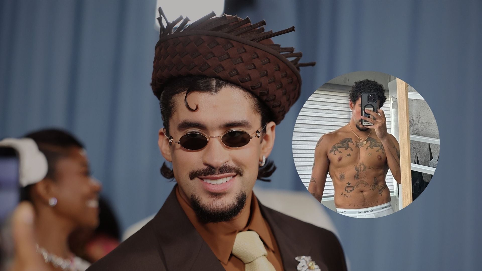 Bad Bunny's sexy selfie breaks the internet and Shawn Mendes approves