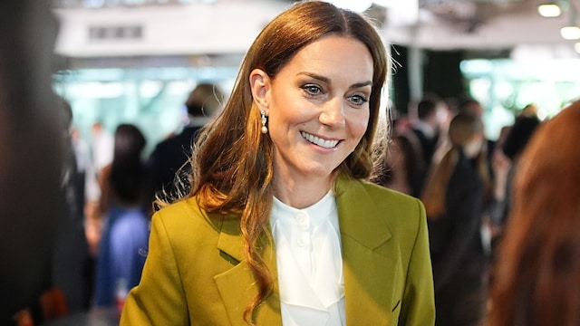 The Princess of Wales wears Victoria Beckham suit