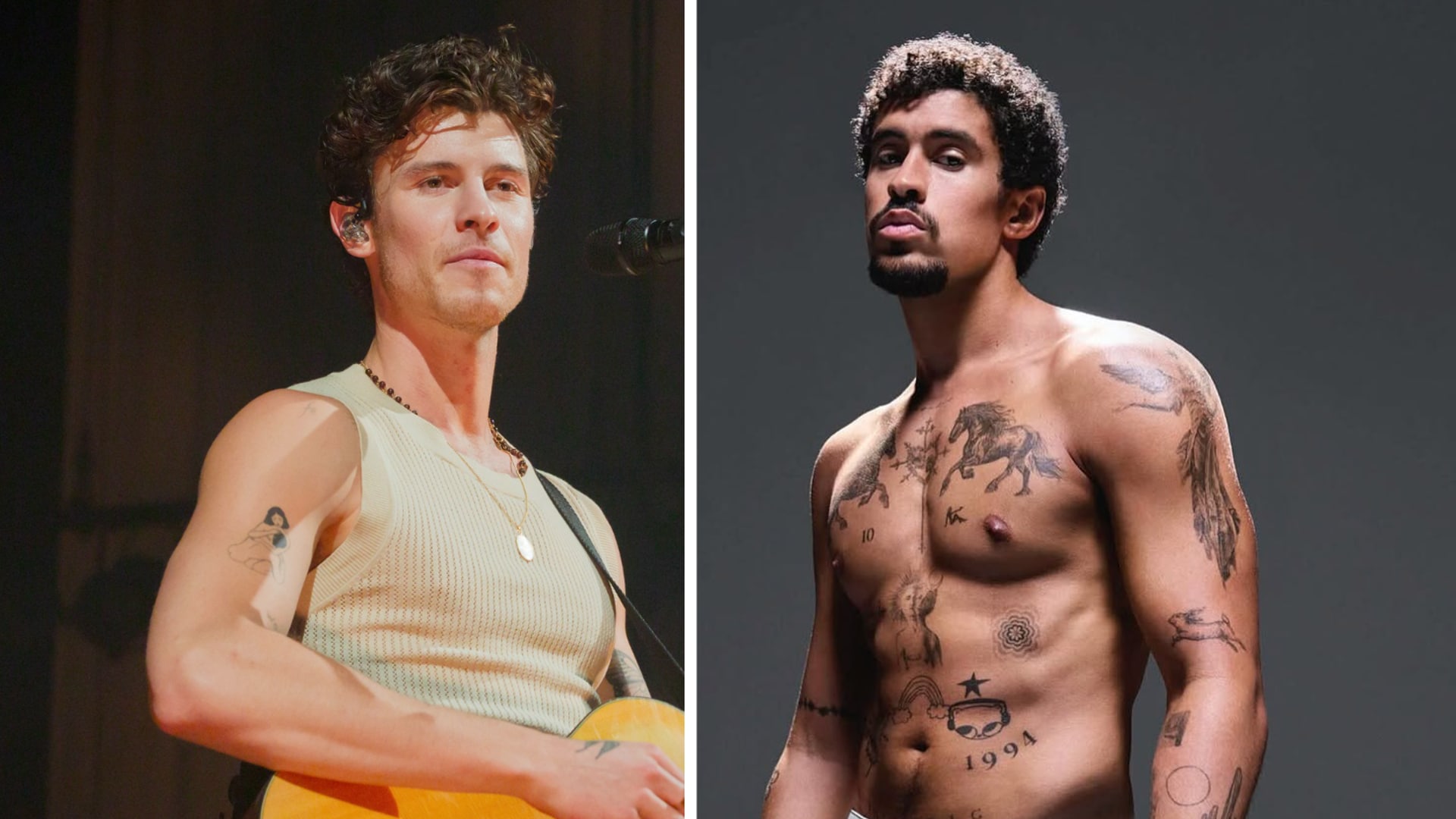 Shawn praises Bad Bunny's underwear photoshoot