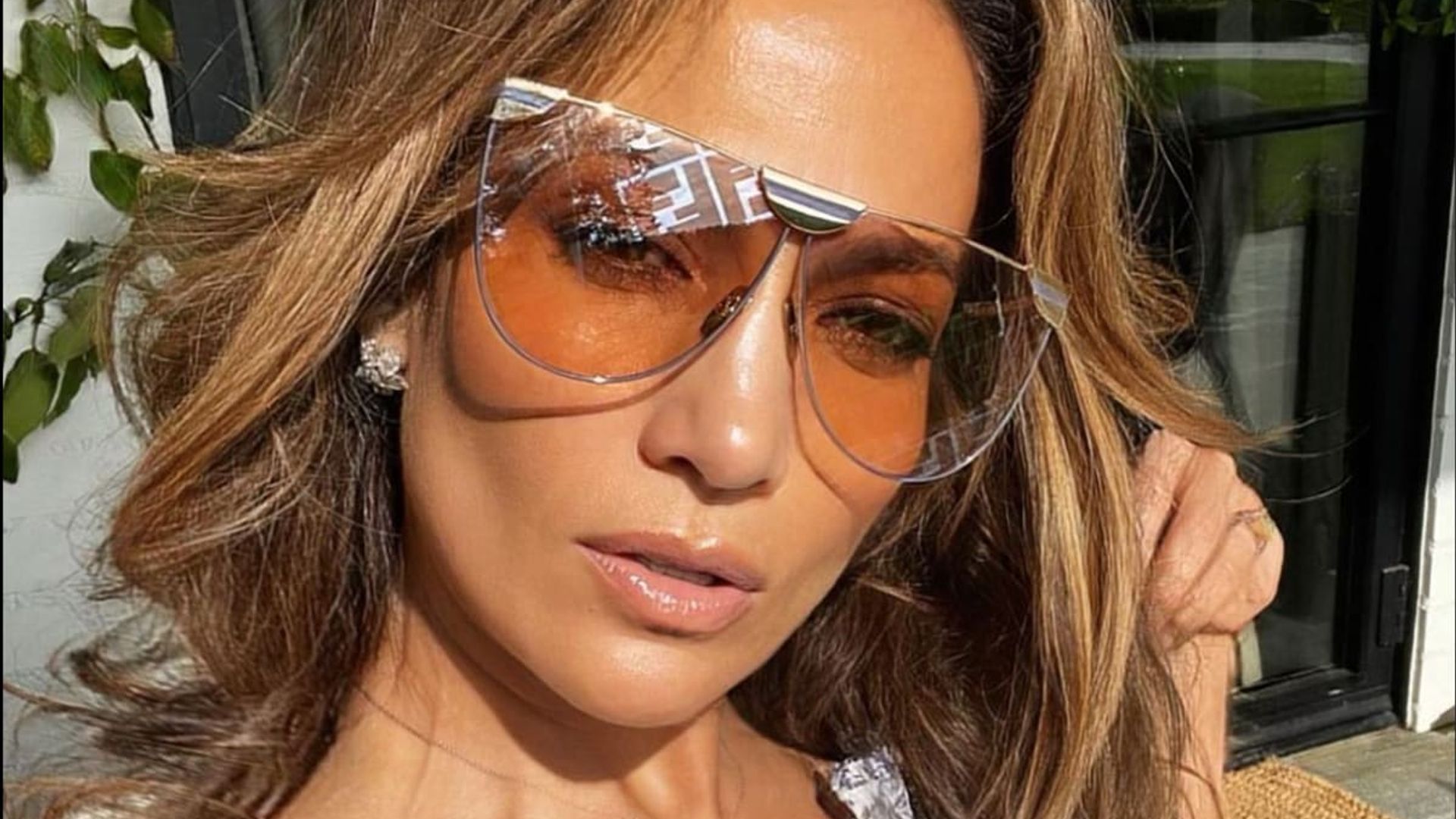Jennifer Lopez turns up the heat in thong bodysuit with chest and side cutouts