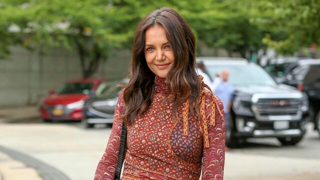 Katie Holmes NYFW