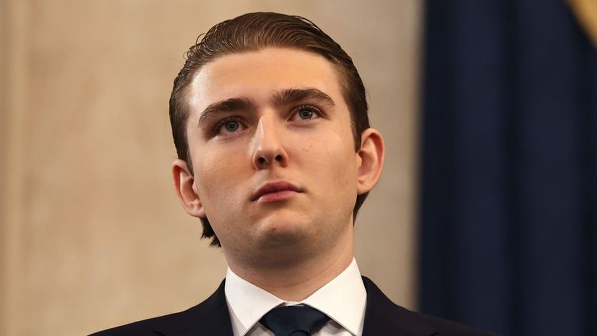 Barron Trump helped “save” a London woman’s life after witnessing her assault