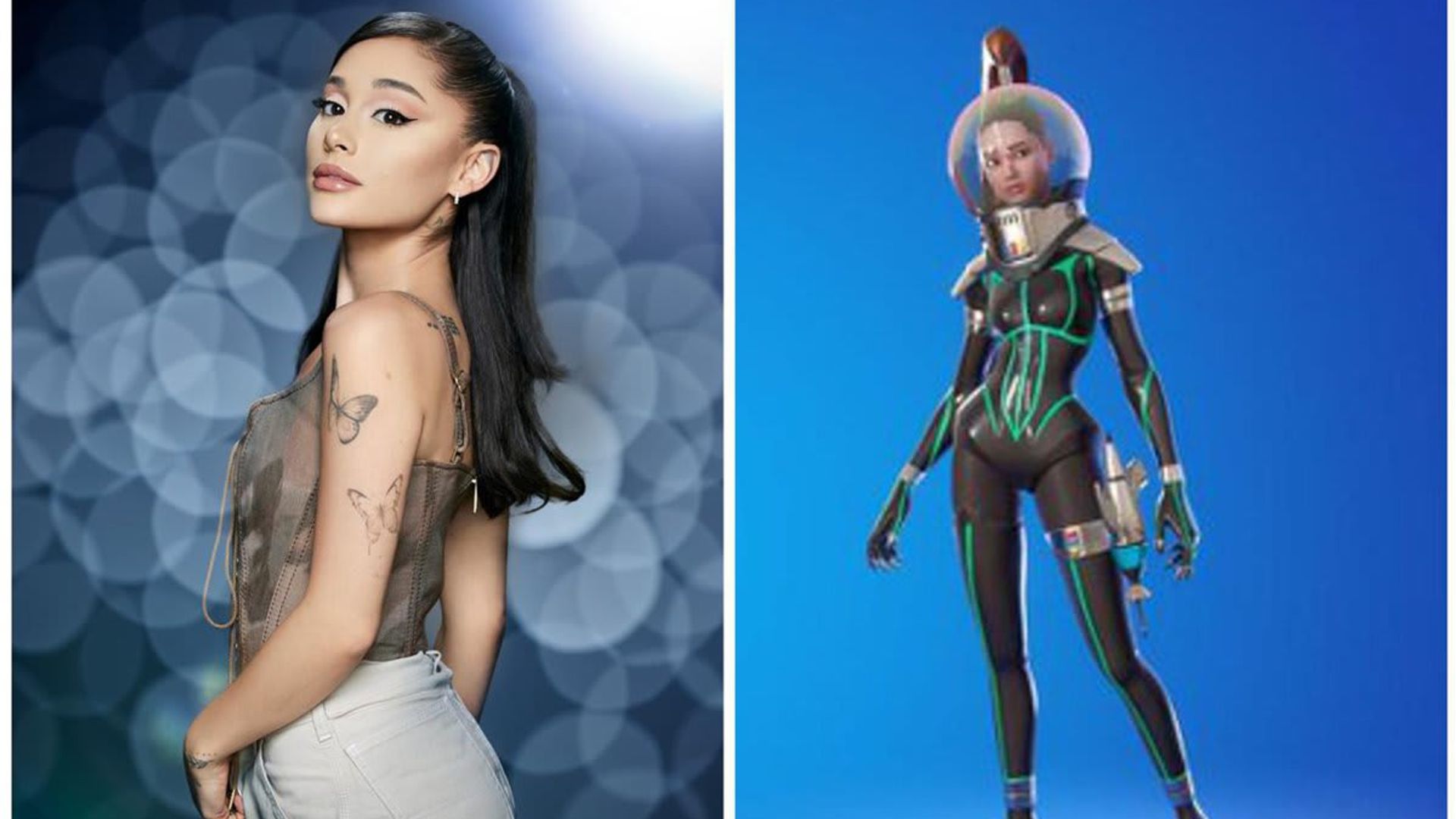 Ariana Grande is ‘the galaxy‘s greatest monster hunter’ in Fortnite