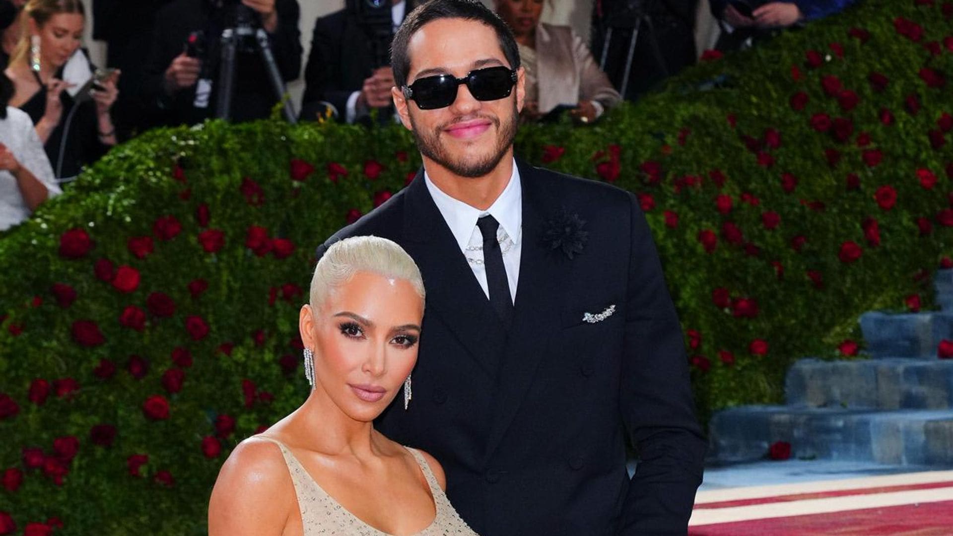 Pete Davidson helped Kim Kardashian relax when Marilyn Monroe’s dress didn’t fit