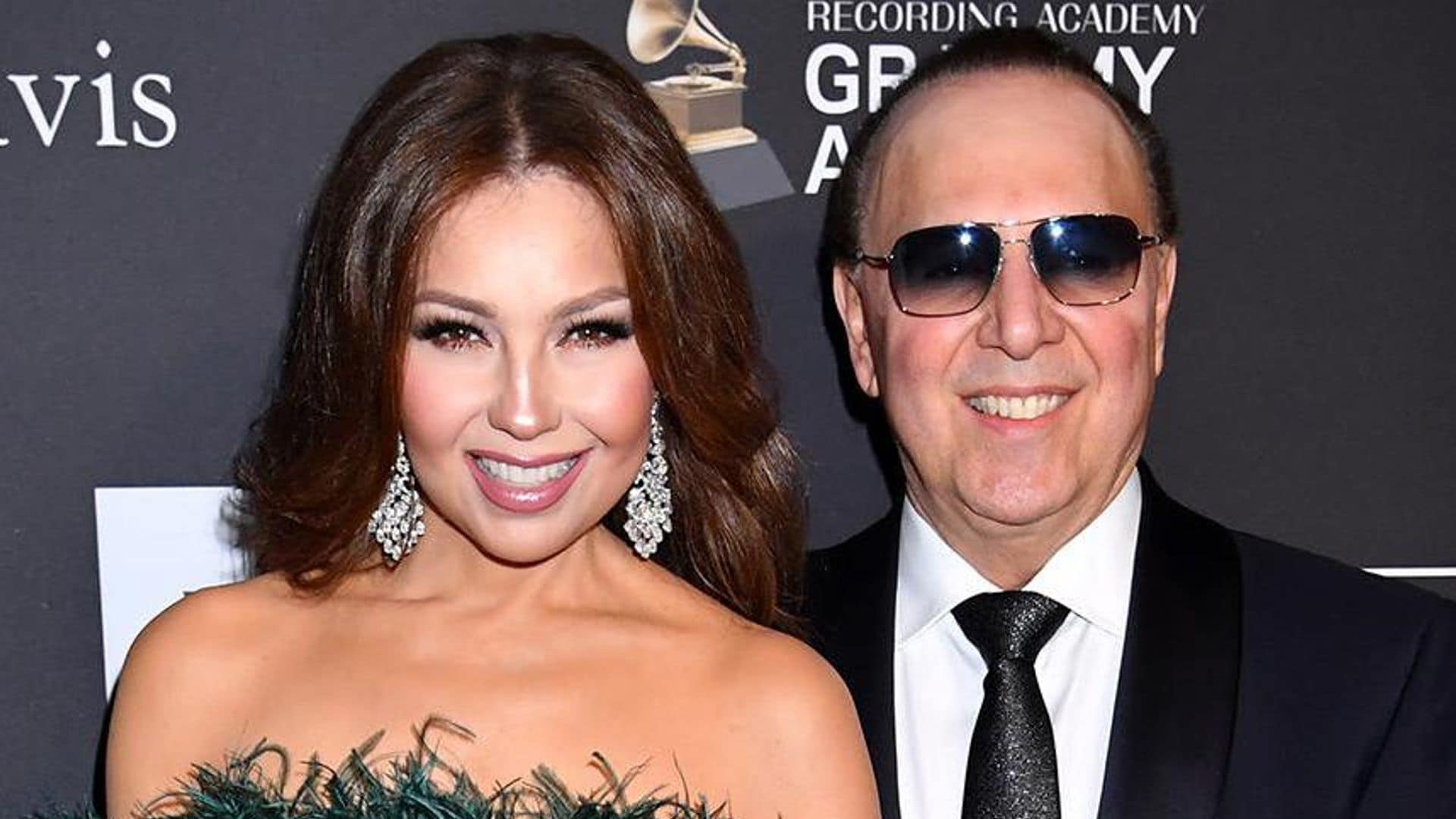 It was meant to be! Thalia and Tommy Mottola's love story