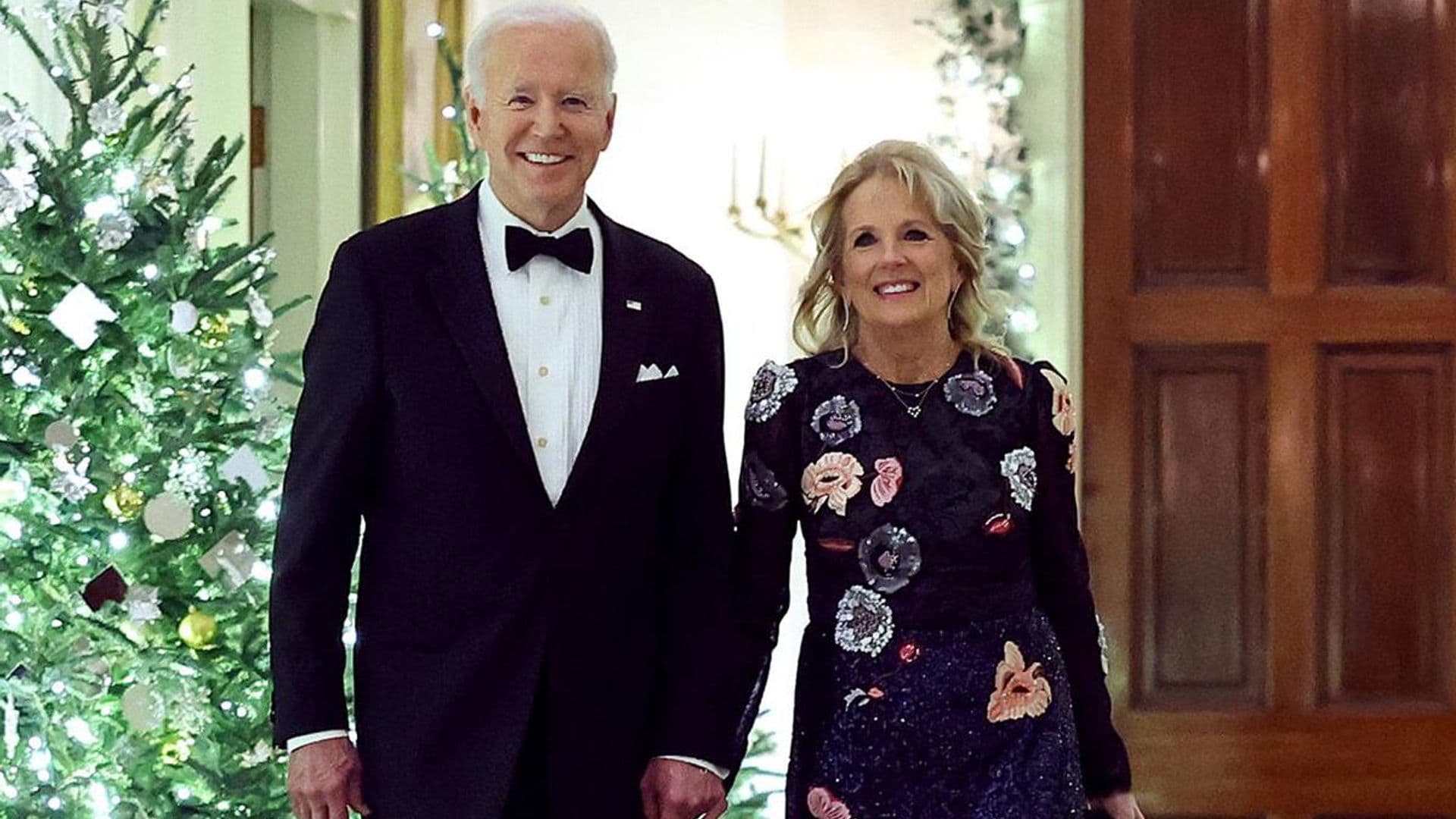 The Bidens celebrate marriage equality act with special performances and rainbow lights