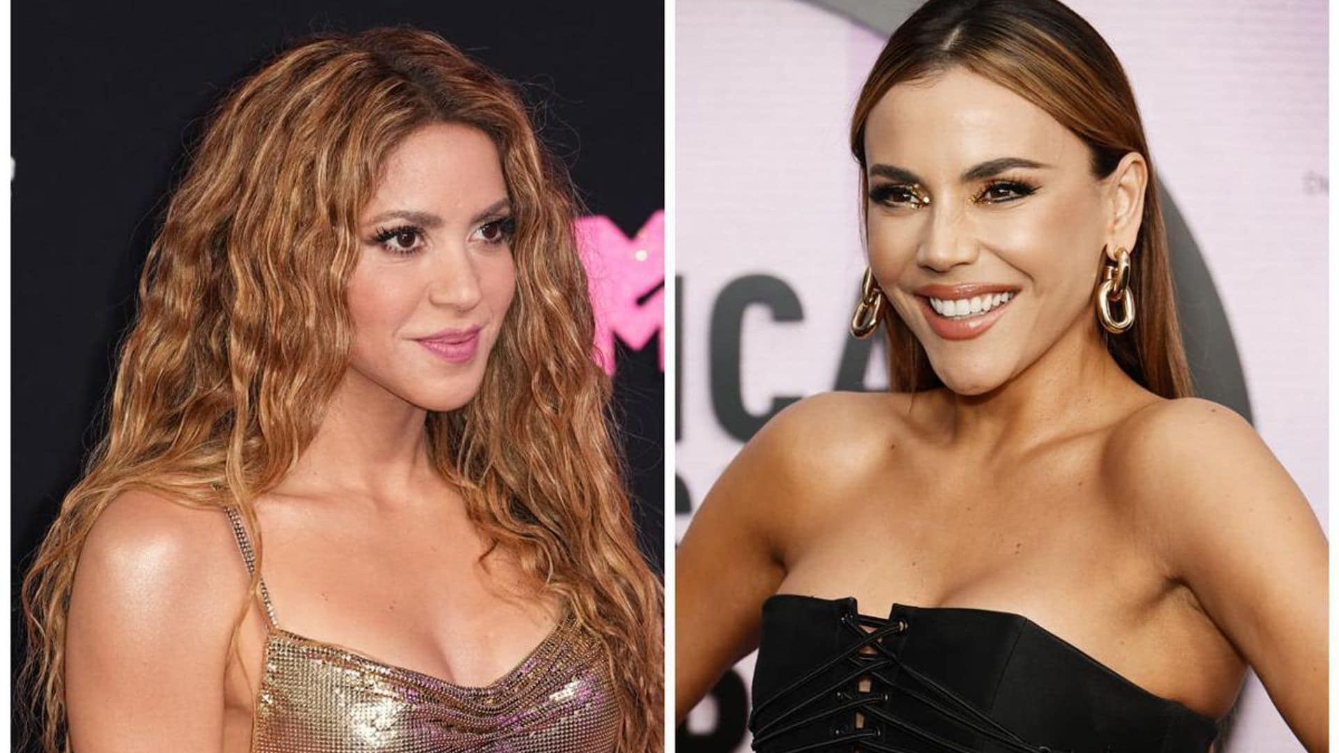 Carolina Gaitán’s sweet encounter with Shakira included a heart-hand symbol