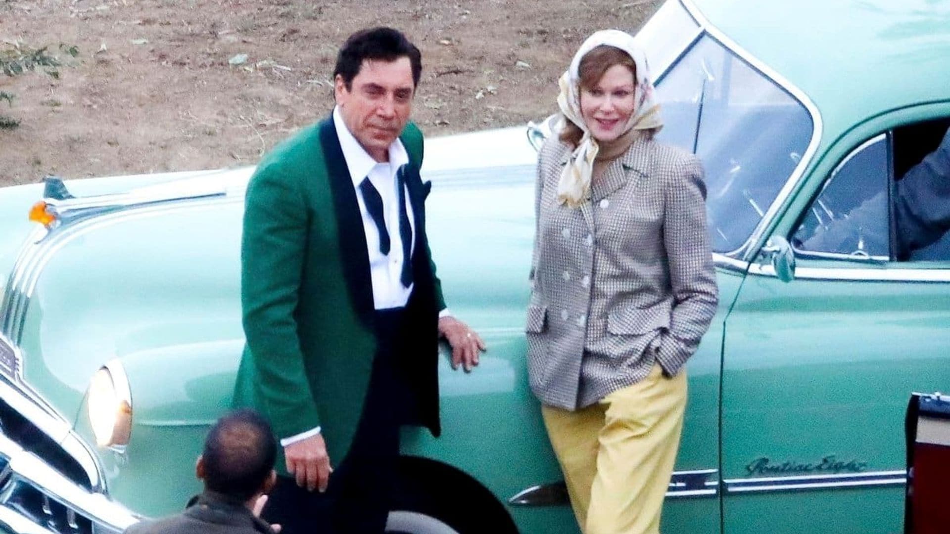 Here are new photos of Nicole Kidman and Javier Bardem filming ‘Being the Ricardos’