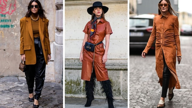 Combinar el negro y el marron en un mismo outfit es sencillo