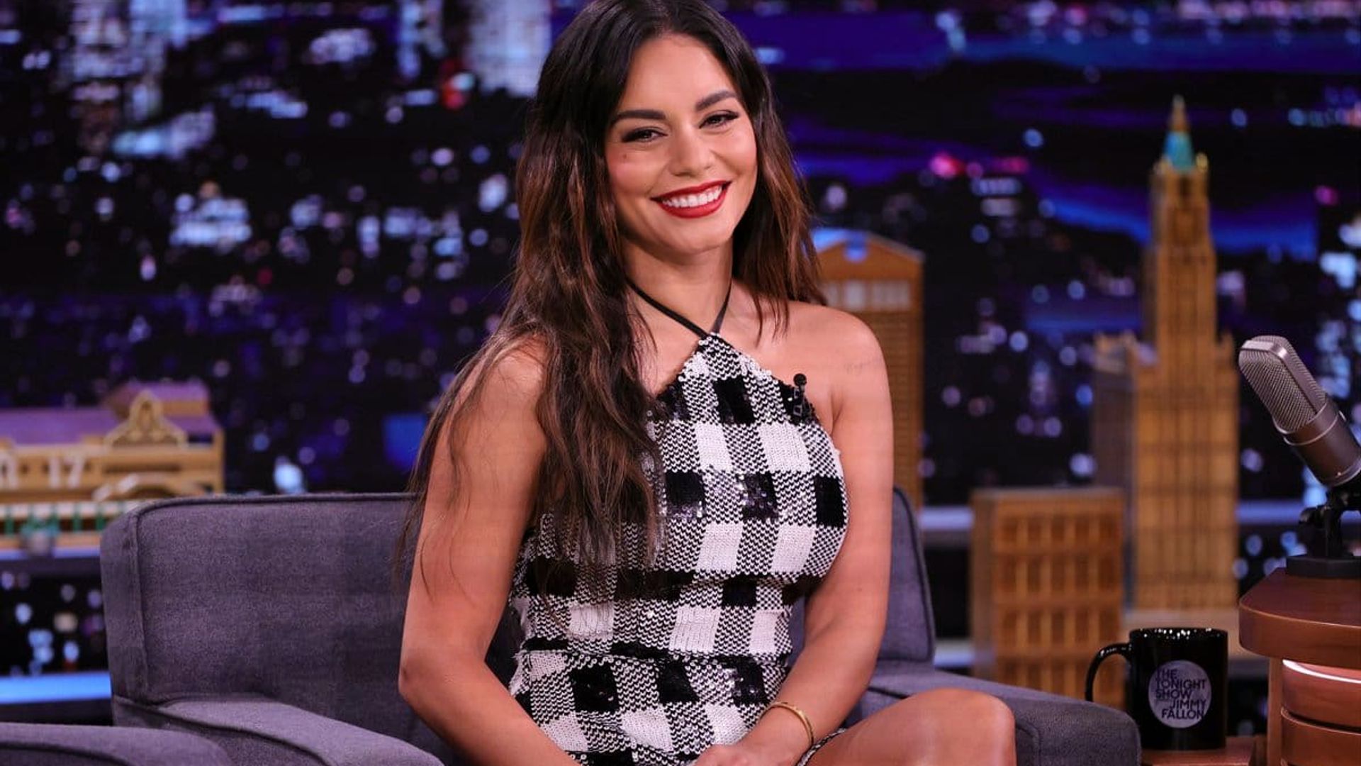 Vanessa Hudgens looks incredible in every outfit she’s worn in NYC while promoting her Netflix projects [Photos]