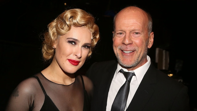 Bruce and his daughter Rumer in 2015, at her debut on the Broadway production of "Chicago"