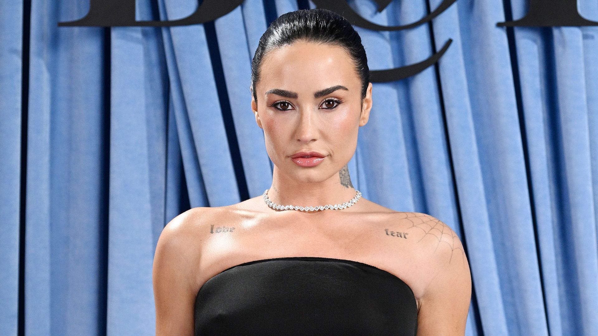 Demi Lovato channels Bianca Censori’s pantless bodysuit look paired with pointed-toe heels