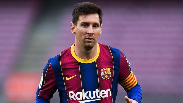 Lionel Messi played in Barcelona for most of his professional career