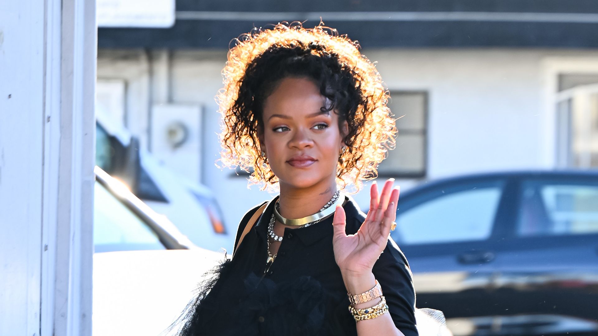  Rihanna is seen on September 09, 2025 in Los Angeles, California.  (Photo by DUTCH/Bauer-Griffin/GC Images)