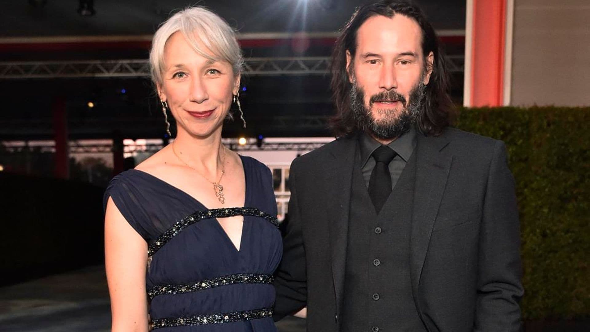 The internet’s boyfriend Keanu Reeves sparks relationship rumors with artist Alexandra Grant