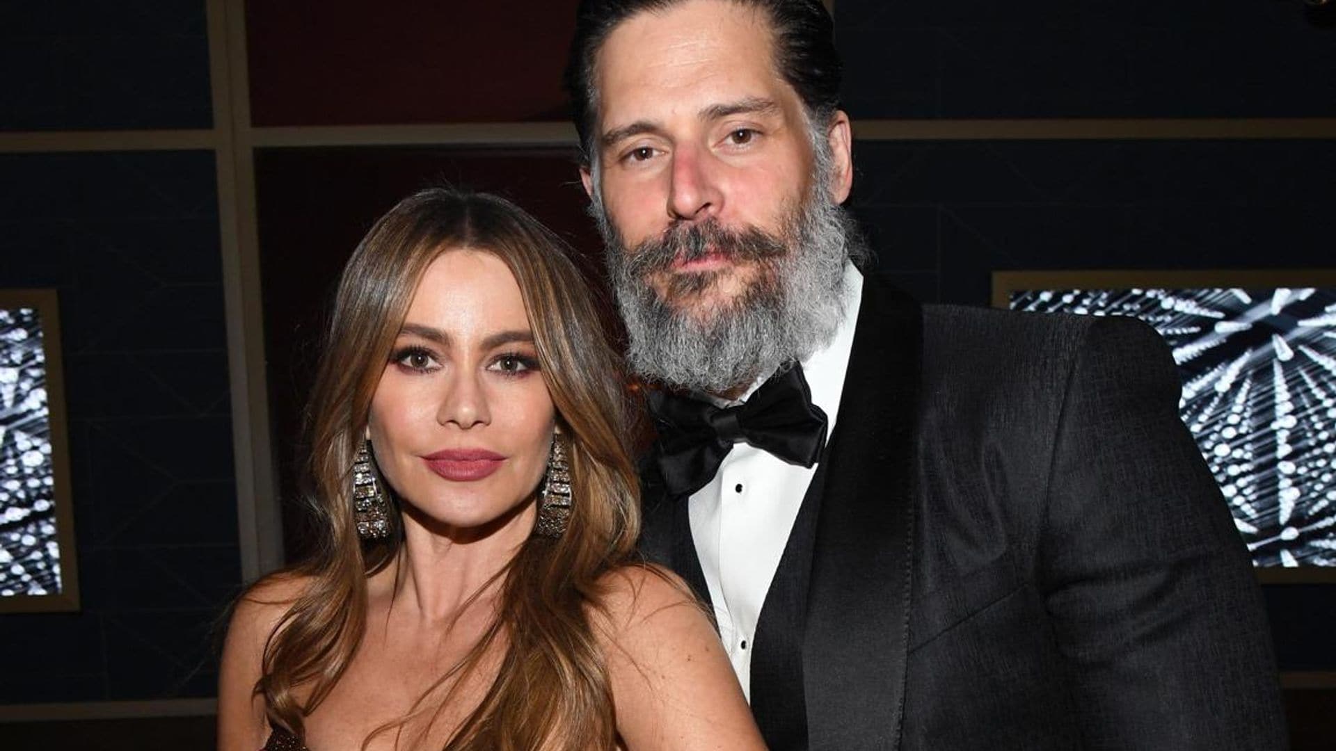 Sofia Vergara and Joe Manganiello took their new baby to the Golden Globes