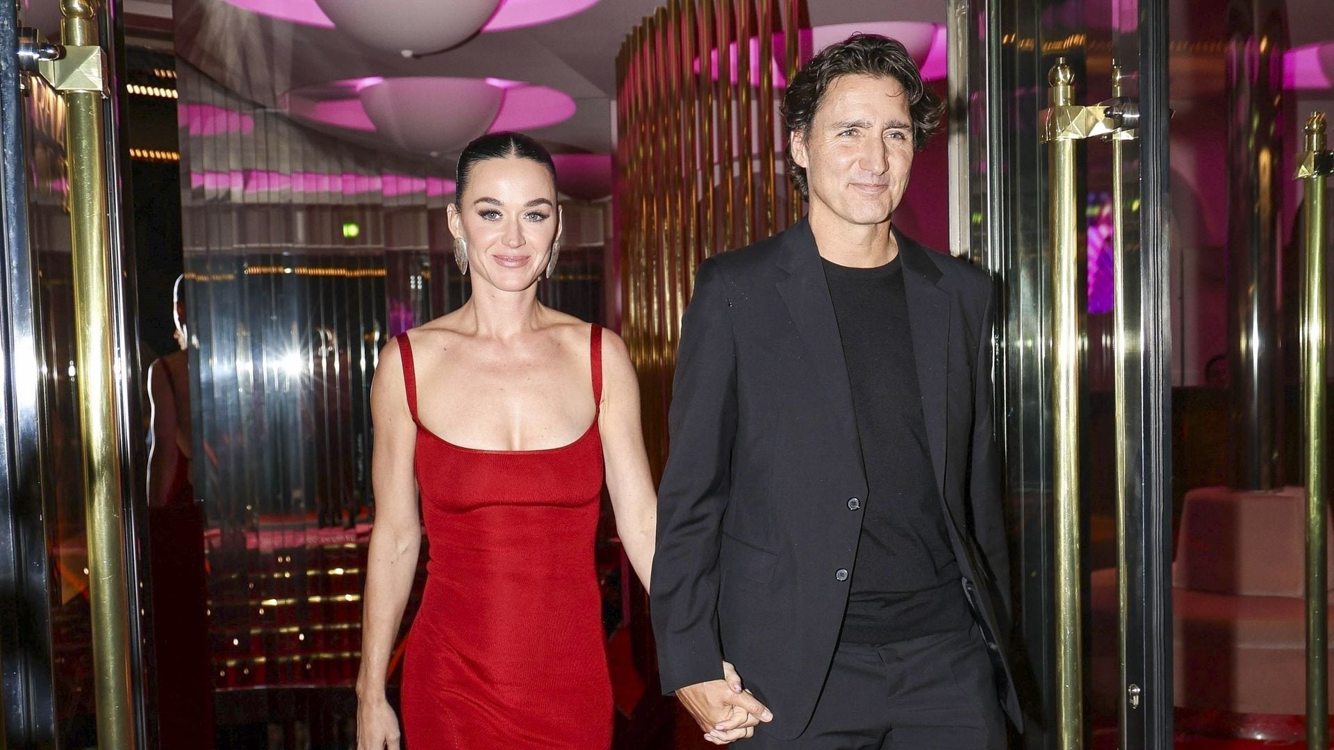 Katy Perry and Justin Trudeau confirm romance while holding hands during 41st birthday celebration