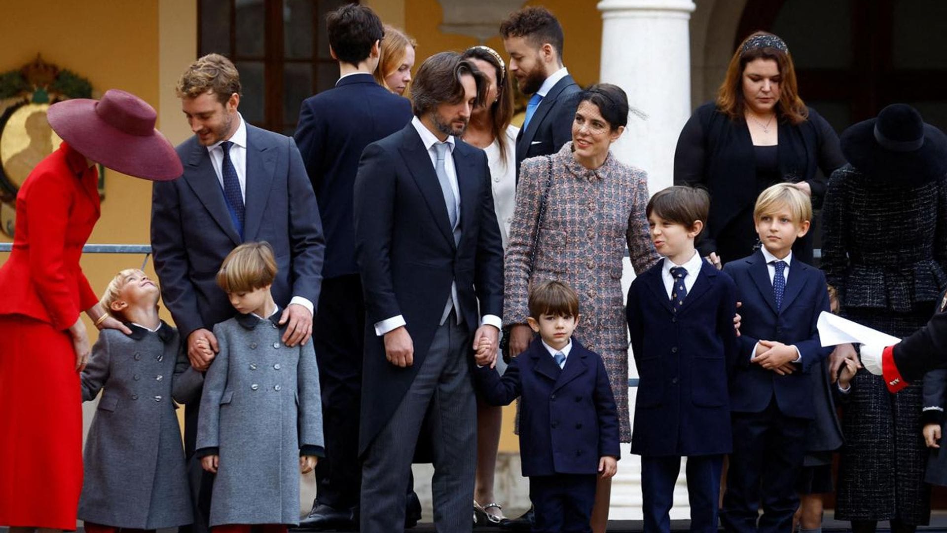 Charlotte Casiraghi’s sons make appearance alongside cousins