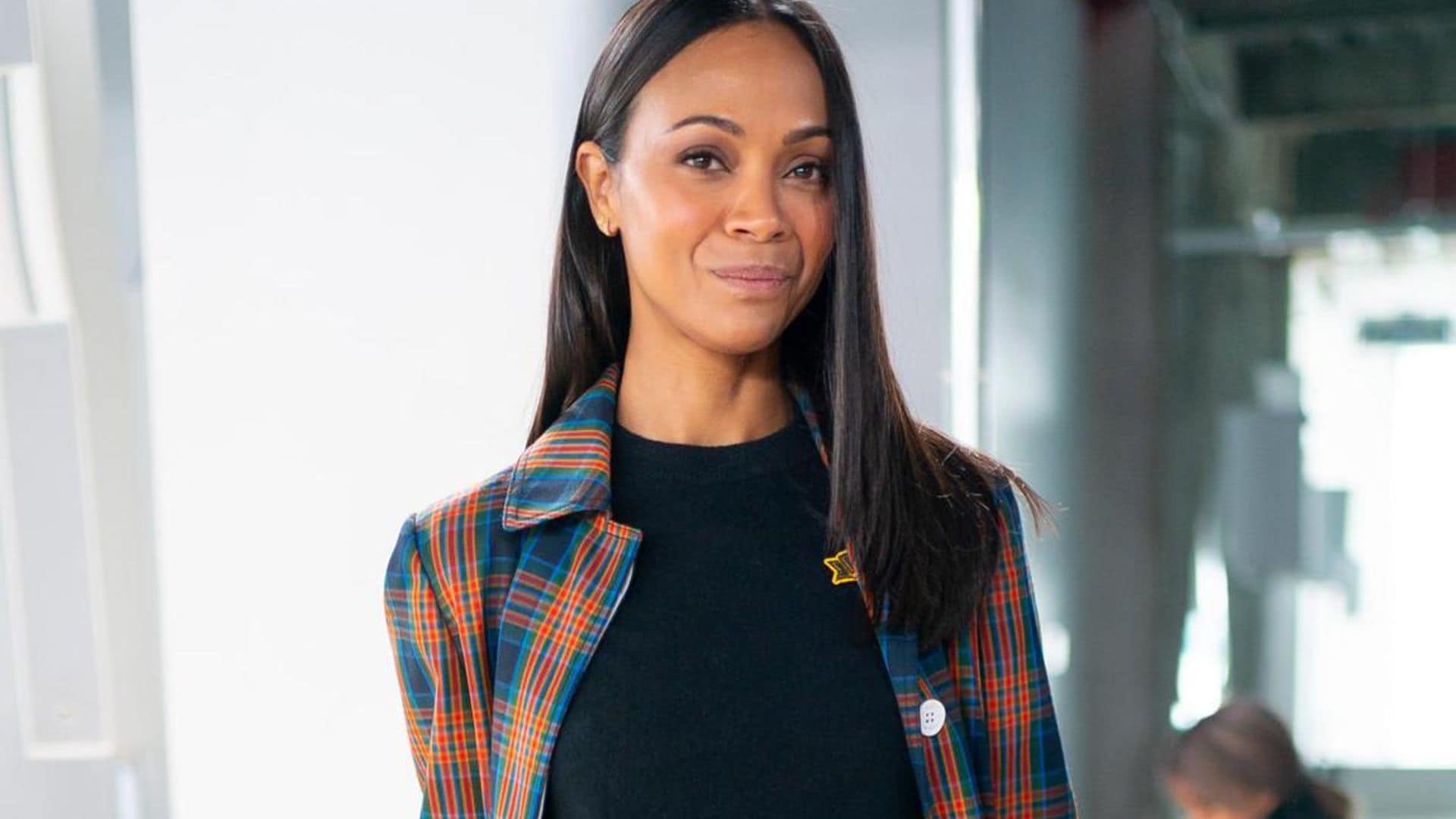 Zoe Saldana opens up about migrants at the border and Latinos being ‘mischaracterized’