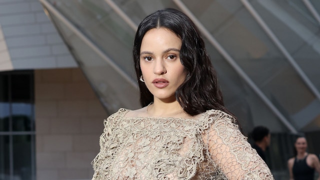 Rosalia attends 'Prelude to the Olympics' at Fondation Louis Vuitton on July 25, 2024, in Paris, France. 