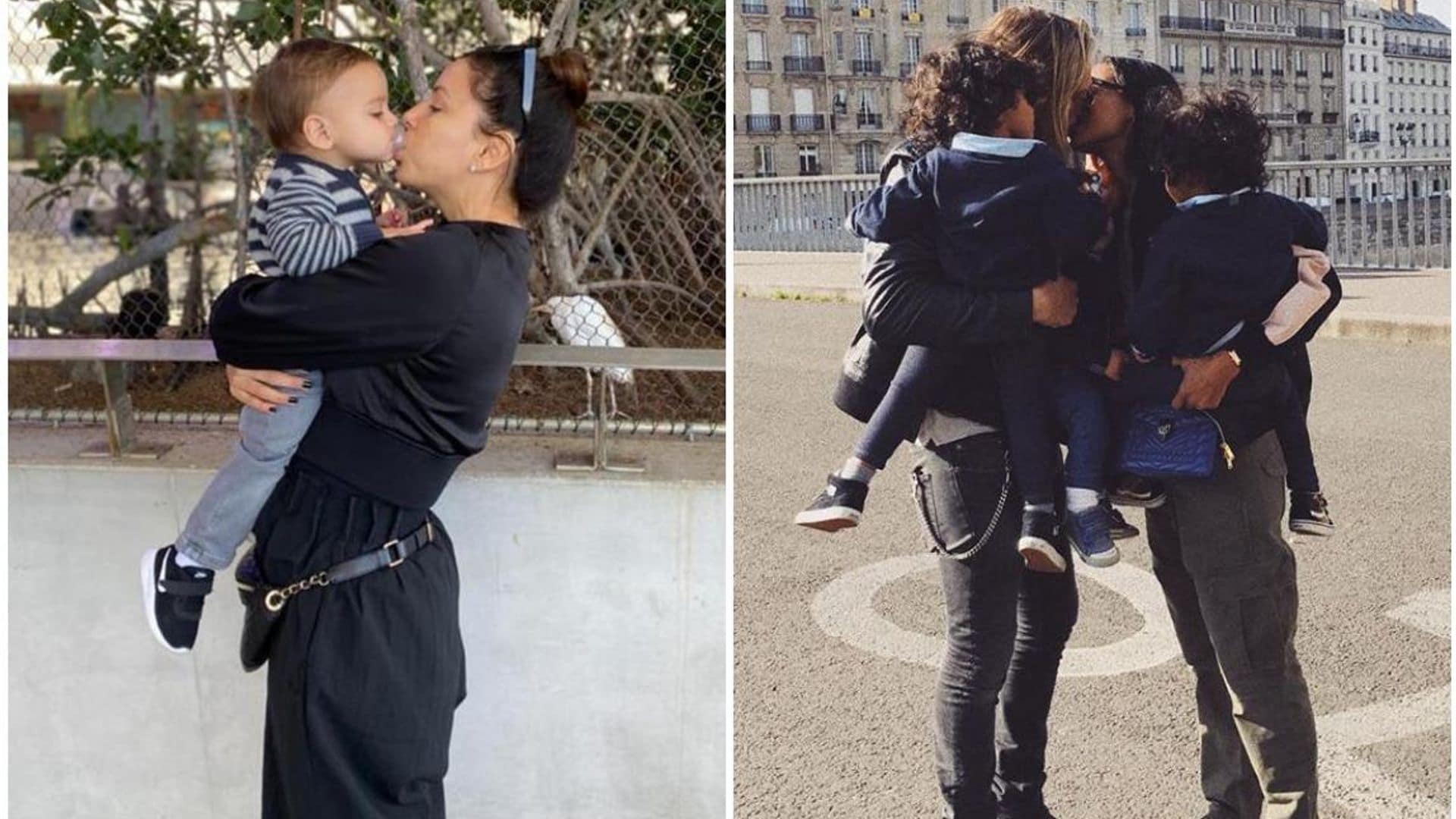 Eva Longoria and Zoe Saldana bond over raising ‘good men’ and how their families are coping with quarantine