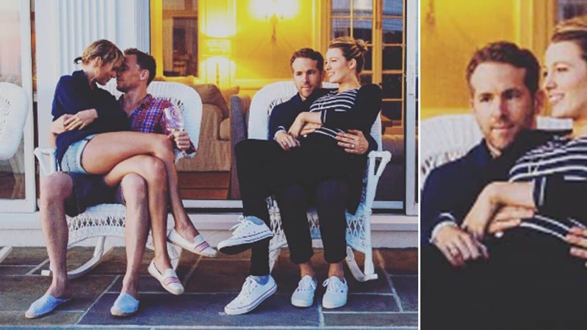 How Ryan Reynolds' facial expression in this picture stole the spotlight from #Hiddleswift - and Twitter went wild!