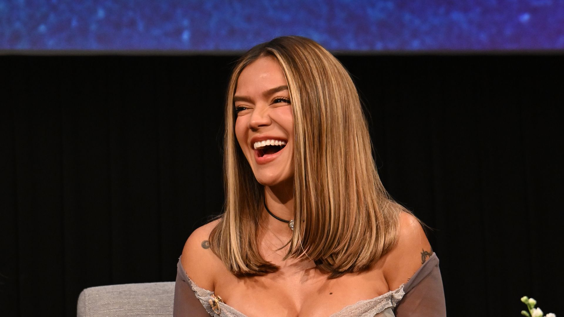  2026 The Playmakers presented by Telemundo -- Pictured: Karol G at Studio 8H in New York City on July 15, 2026 -- (Photo by: Bryan Bedder/Telemundo)