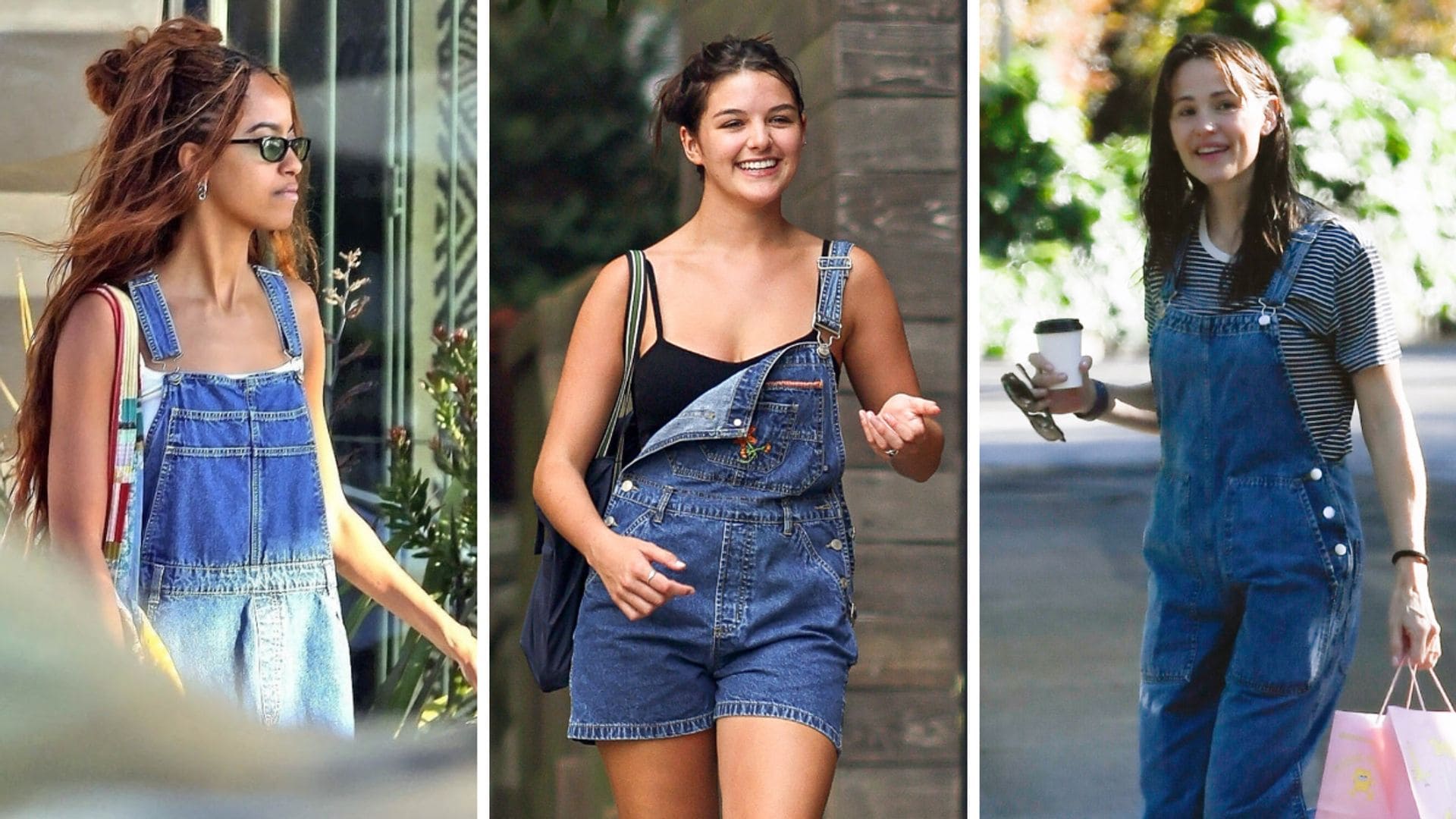 Malia Obama, Suri Cruise, Jennifer Garner, and more celebs wearing overalls