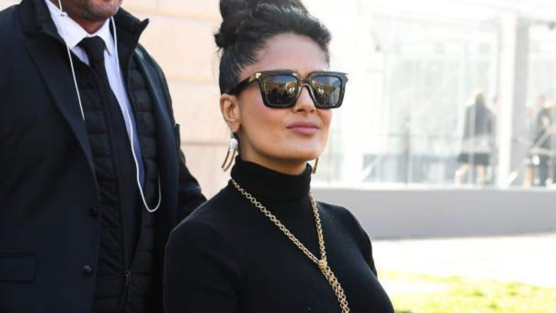 Salma Hayek’s 3 styling strategies to look like a movie star in seconds