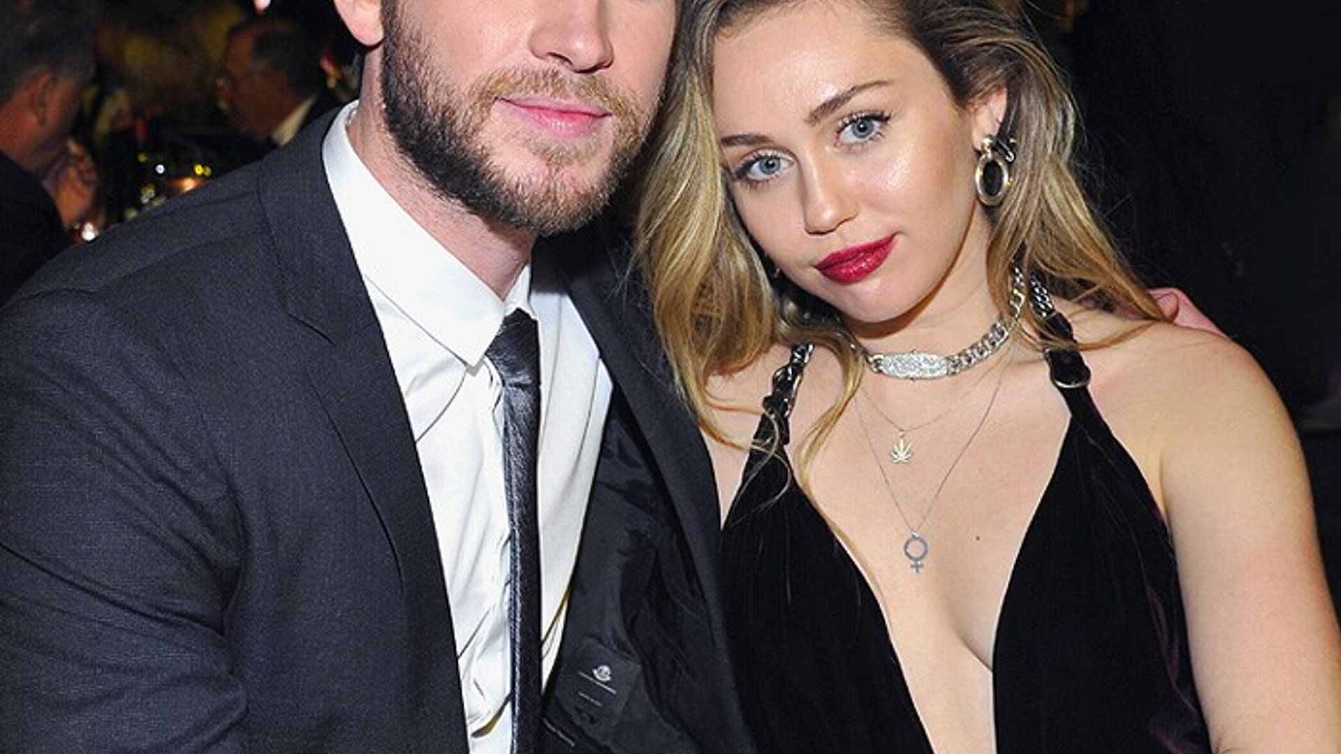 So In Love! Miley Cyrus and Liam Hemsworth Reappear After Their Wedding