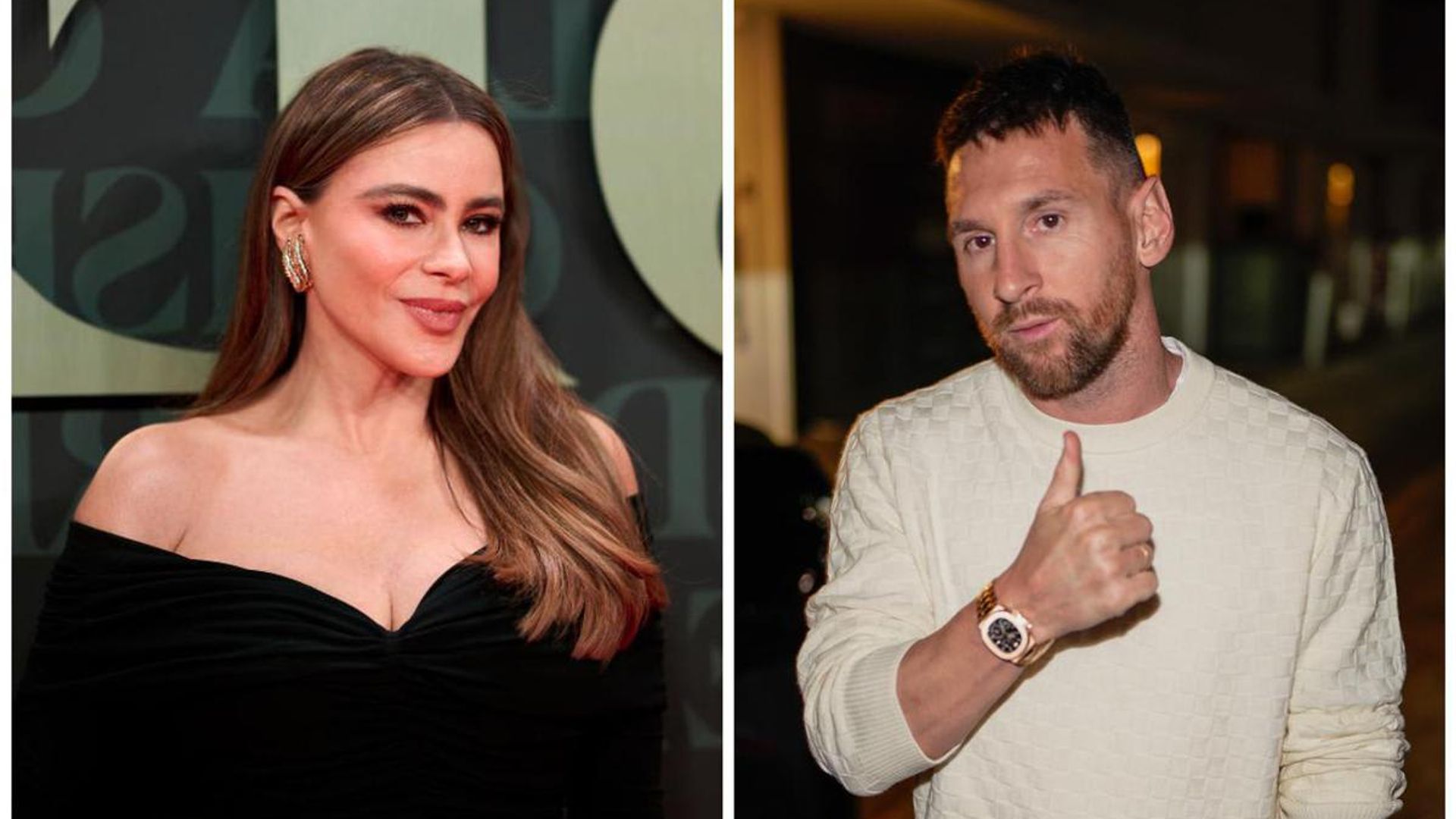 Sofía Vergara, Messi and Antonela Roccuzzo dine at a famous steak restaurant in Miami