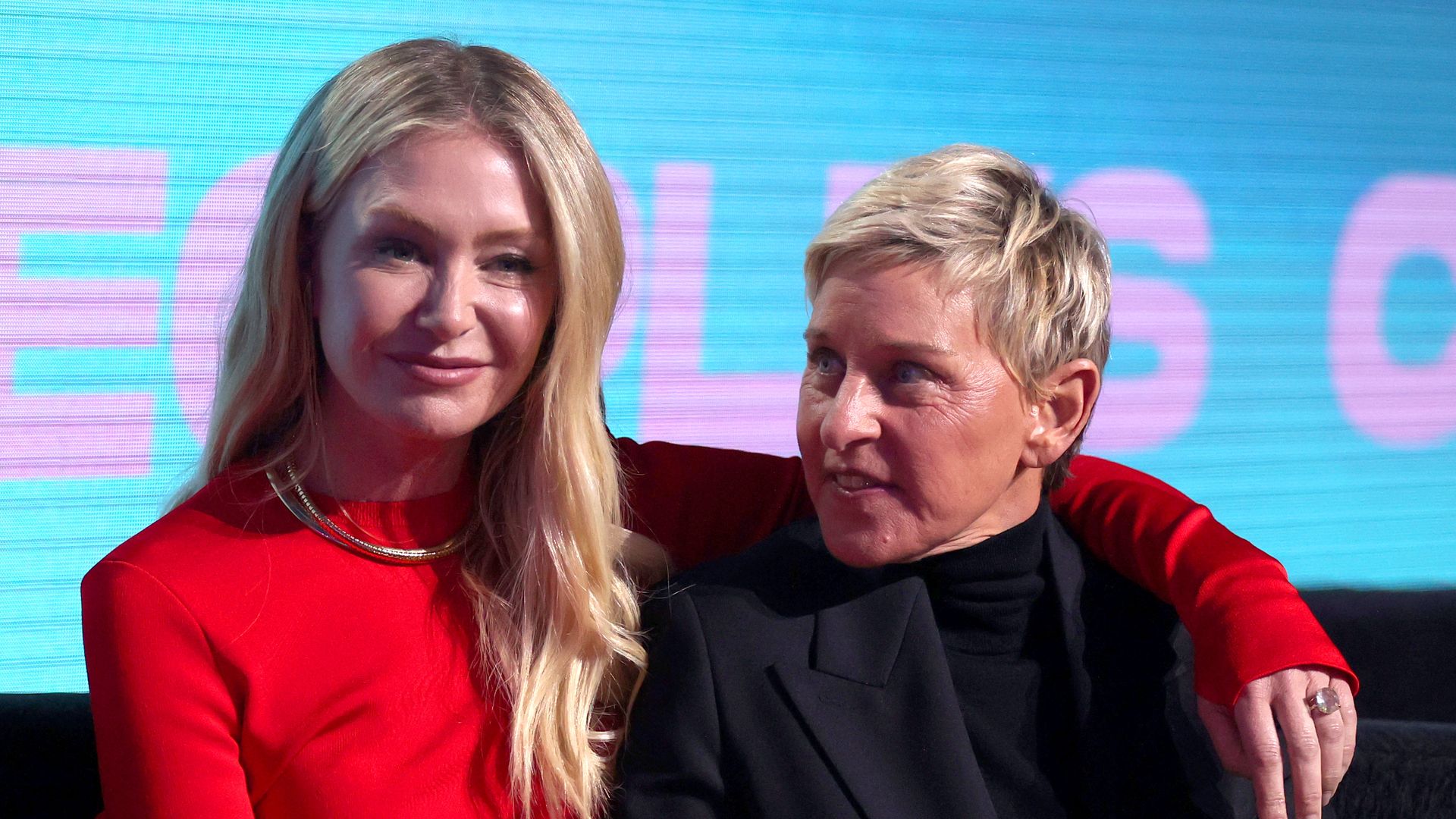 Ellen DeGeneres shares cute selfie with Portia de Rossi, and the backdrop might be in their new home in the UK